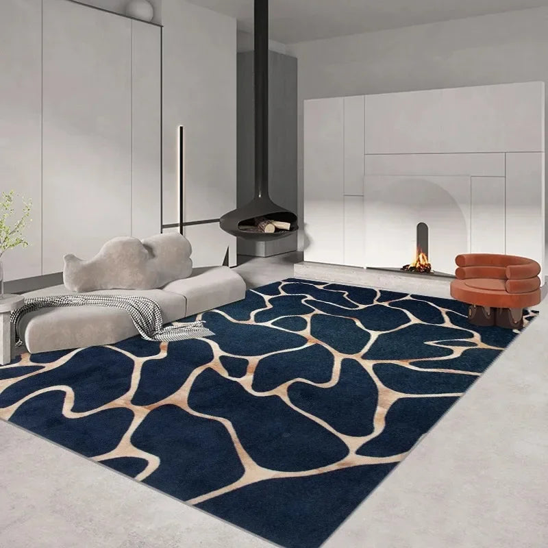 Alfombra Living Room Carpet Serpent Logo